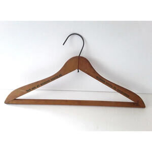 Vintage 1960's Wood Hanger The Inn At Rancho  Santa Fe California